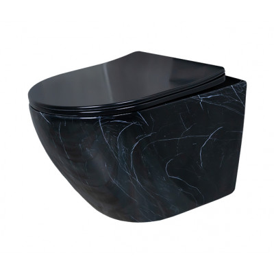 Унитаз подвесной Gid Bs2198 62227Y под камень глянцевый 49x36x35.5