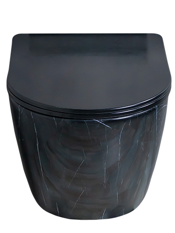 Унитаз подвесной Gid Bs2198 62227Y под камень глянцевый 49x36x35.5