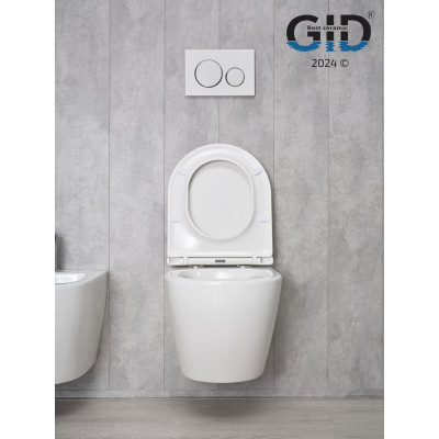 Унитаз подвесной Gid Tr2122 62234Y белый 51x36x36