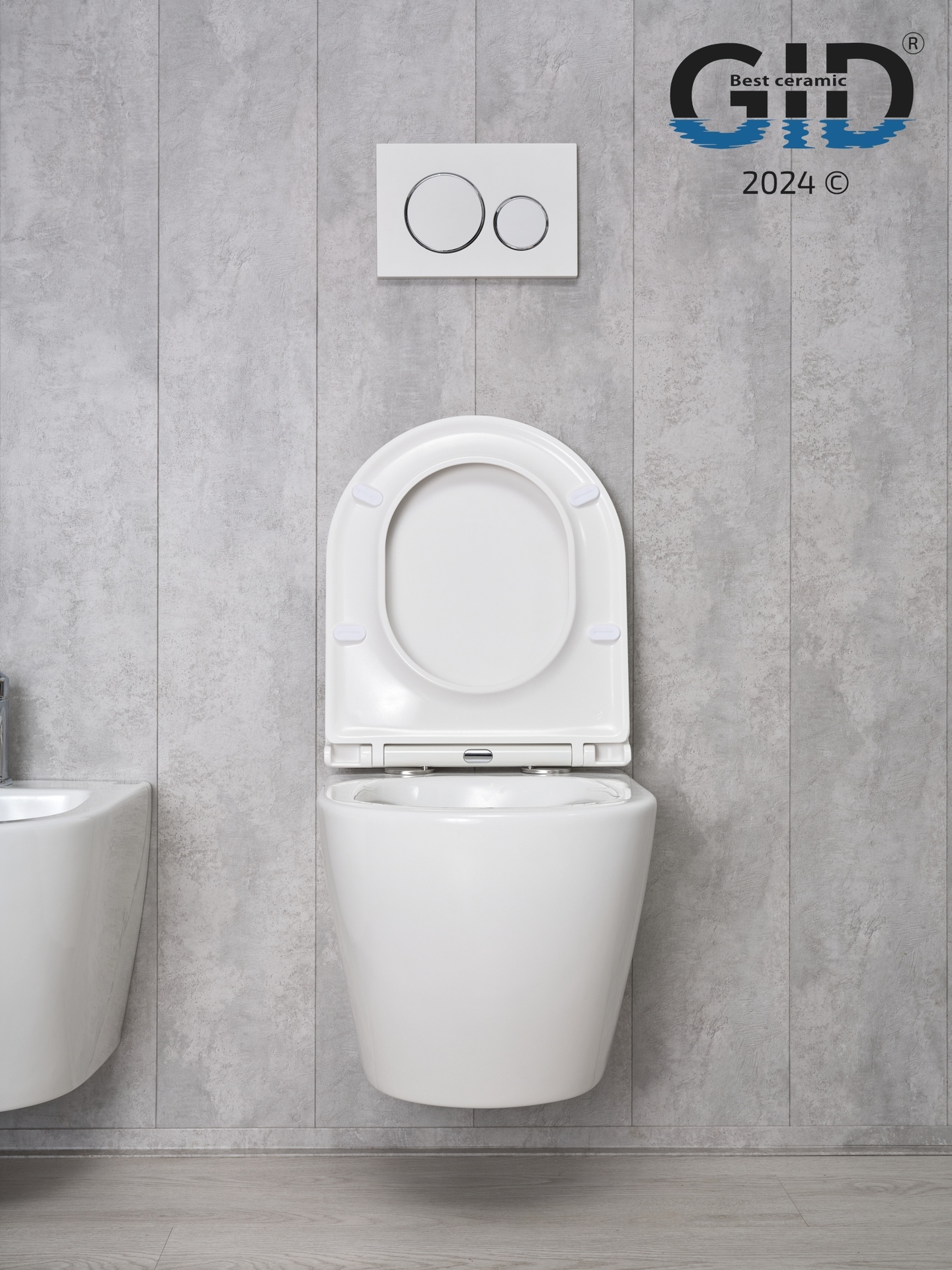 Унитаз подвесной Gid Tr2122 62234Y белый 51x36x36