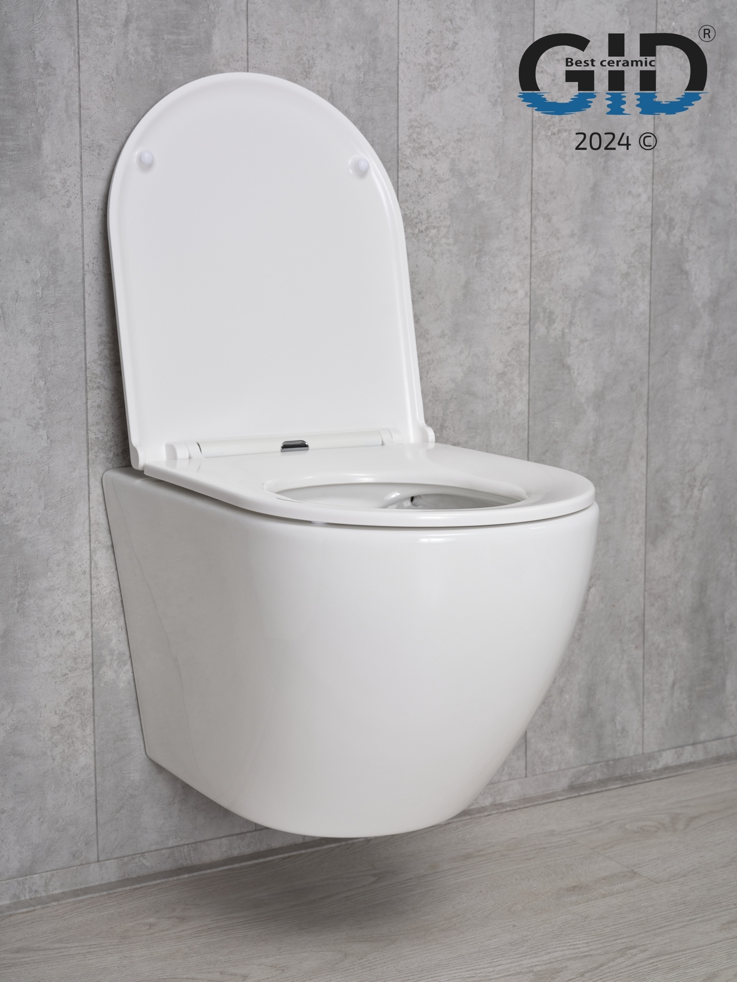 Унитаз подвесной Gid Tr2122 62234Y белый 51x36x36