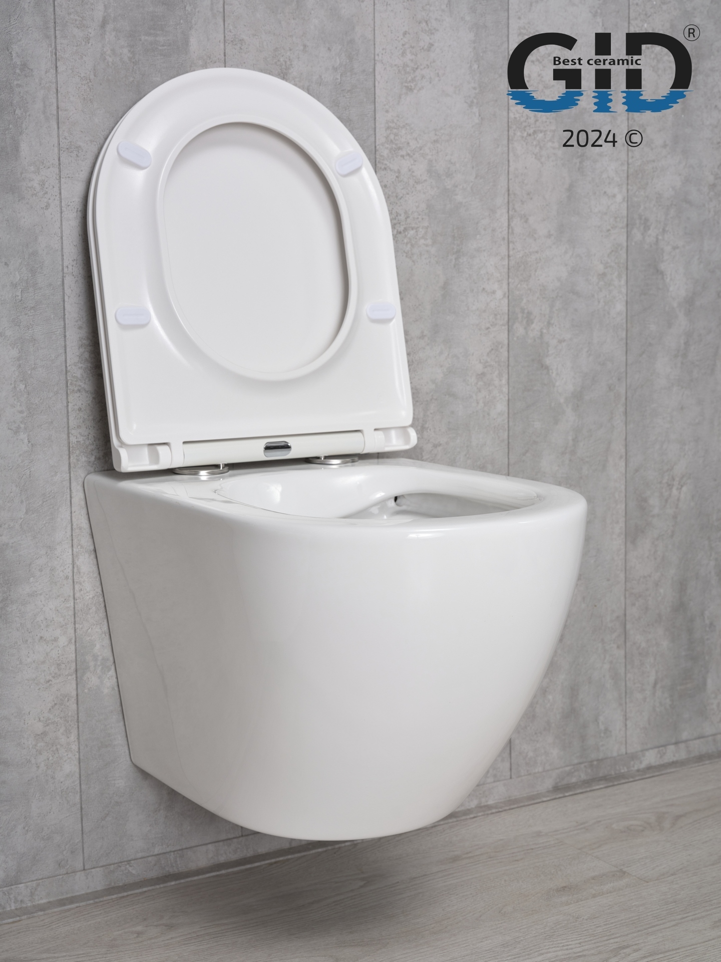 Унитаз подвесной Gid Tr2122 62234Y белый 51x36x36