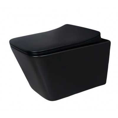 Унитаз подвесной Gid Tr2144Bm 62225Y черный матовый 52x36x33.5