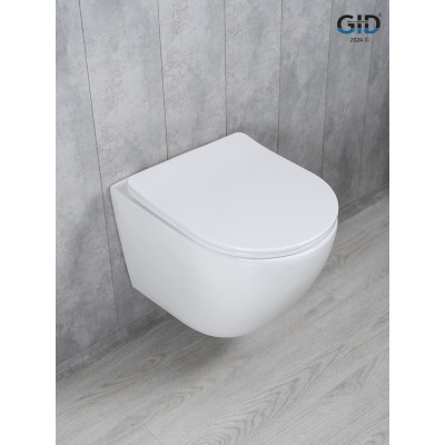 Унитаз подвесной Tornado Gid Tr2122TF 62258Y белый 49x36x36
