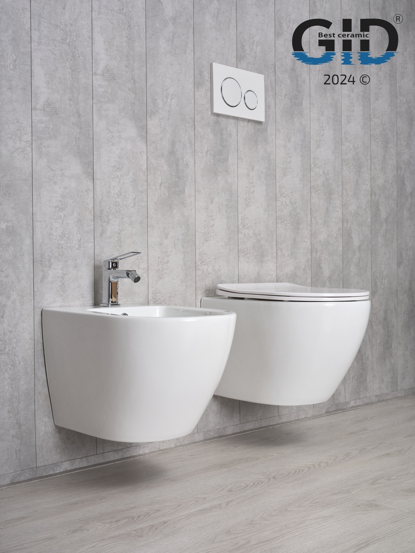 Унитаз подвесной Gid Tr2198 61107Y белый 49x36x35.5