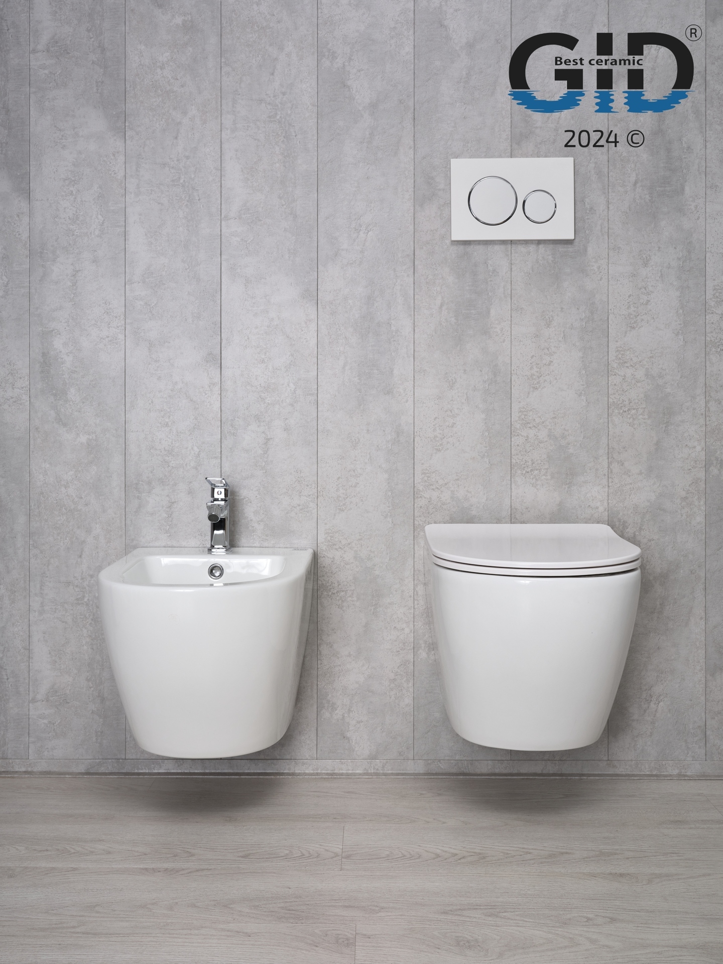 Унитаз подвесной Gid Tr2198 61107Y белый 49x36x35.5