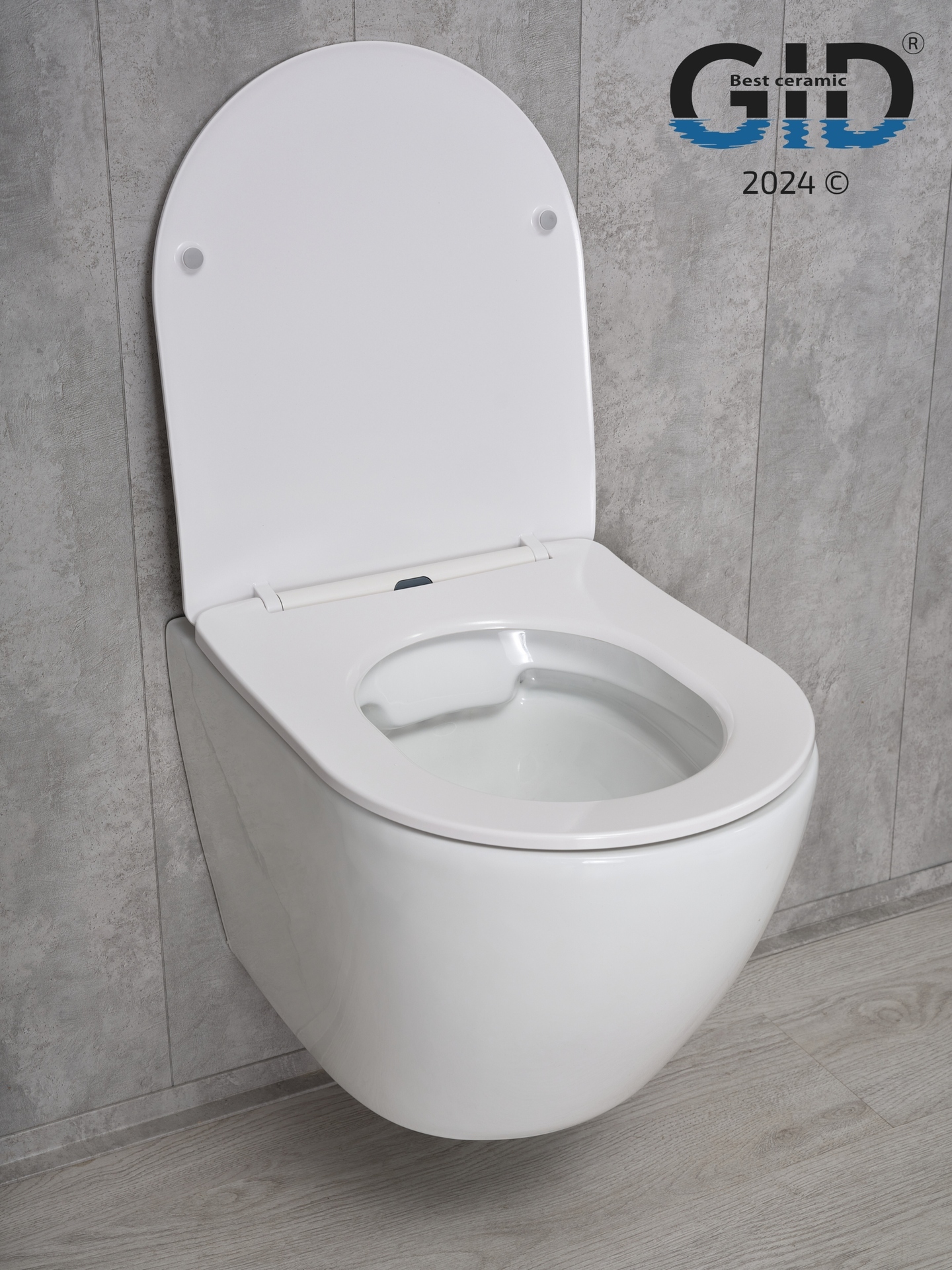 Унитаз подвесной Gid Tr2198 61107Y белый 49x36x35.5