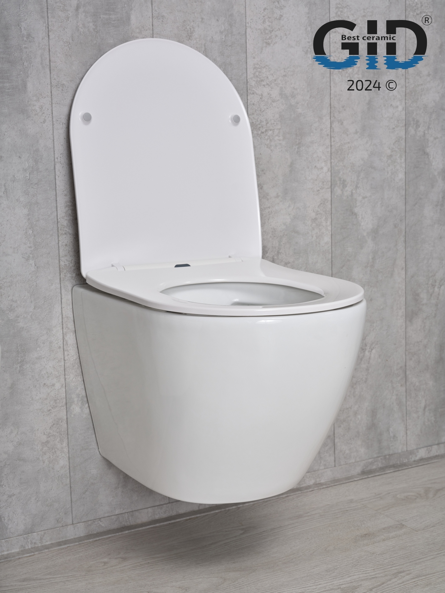 Унитаз подвесной Gid Tr2198 61107Y белый 49x36x35.5