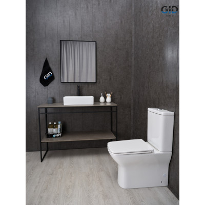 Унитаз напольный Gid Tn2125 62245Y белый 64.5x37x83