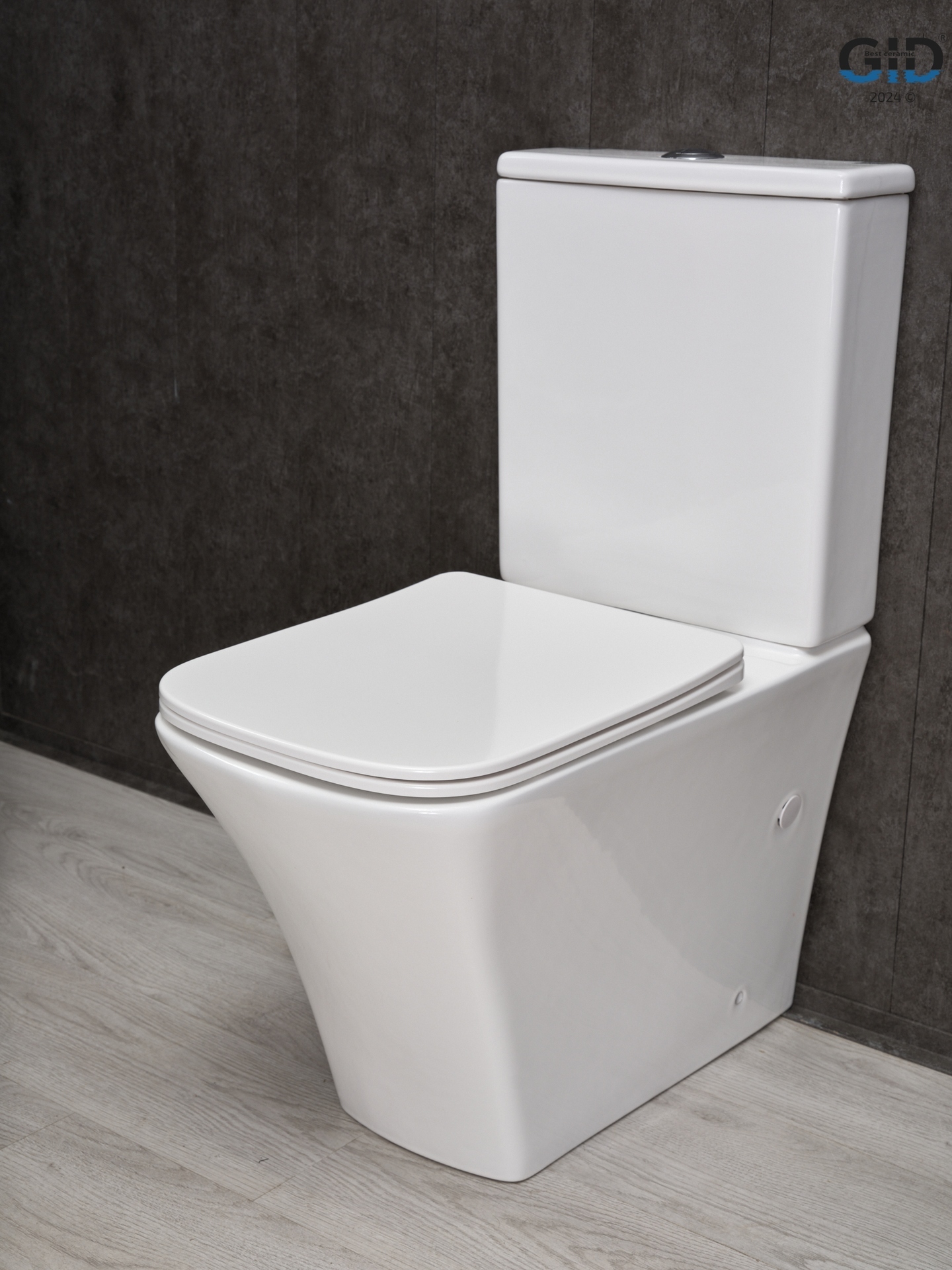 Унитаз напольный Gid Tn2184 62251Y белый 62.5x35x81