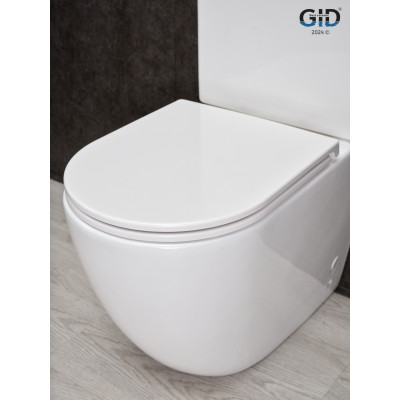Унитаз напольный Gid Tn2188 62249Y белый 62x36x84