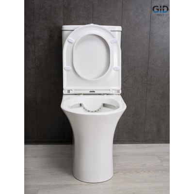 Унитаз напольный Gid Tn2126 62246Y белый 64.5x37.5x83