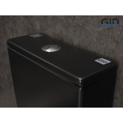 Унитаз напольный Gid Tn2184Bm 62252Y черный матовый 62.5x37x83