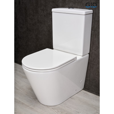 Унитаз напольный Gid Tn2189 62247Y белый 64x37x82