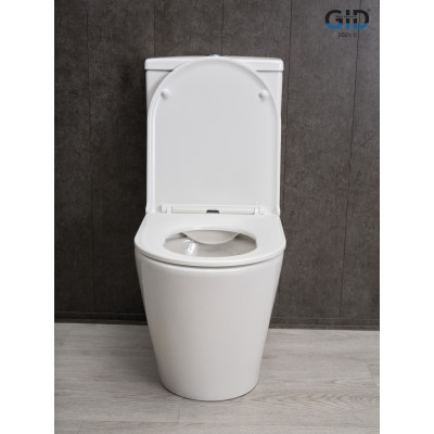 Унитаз напольный Gid Tn2189 62247Y белый 64x37x82