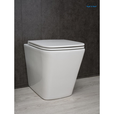 Унитаз приставной Gid TRS-264 62240Y белый 56x34.5x40