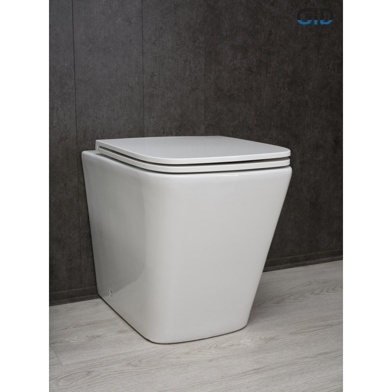 Унитаз приставной Gid TRS-264 62240Y белый 56x34.5x40