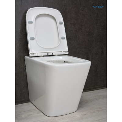 Унитаз приставной Gid TRS-264 62240Y белый 56x34.5x40