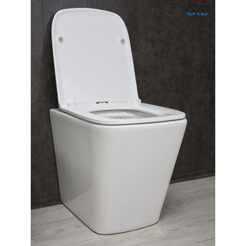Унитаз приставной Gid TRS-264 62240Y белый 56x34.5x40