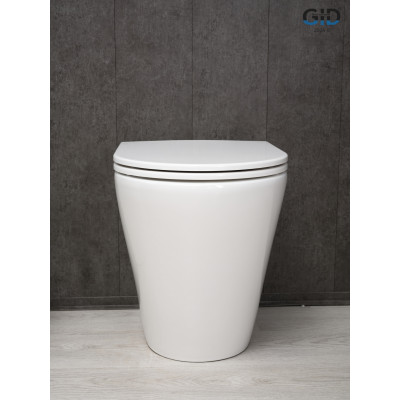 Унитаз приставной Gid TRS-263 62211Y белый 52x36x41