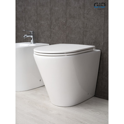 Унитаз приставной Gid TRS-263 62211Y белый 52x36x41