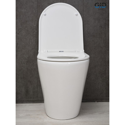 Унитаз приставной Gid TRS-263 62211Y белый 52x36x41