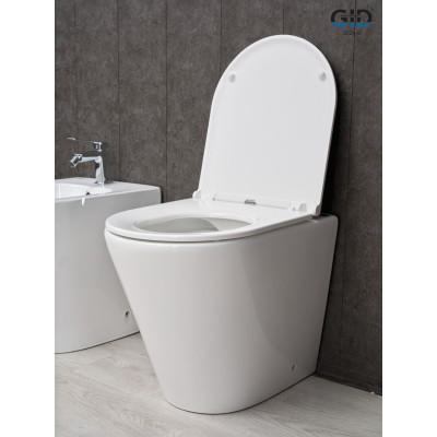 Унитаз приставной Gid TRS-263 62211Y белый 52x36x41