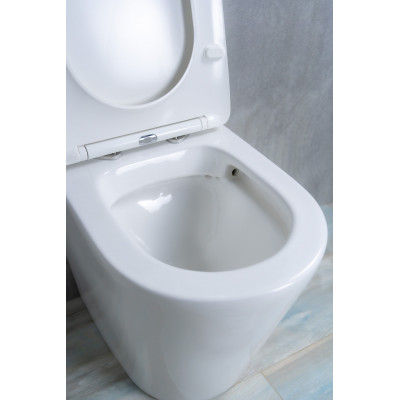Унитаз приставной Gid TRS-263 62211Y белый 52x36x41