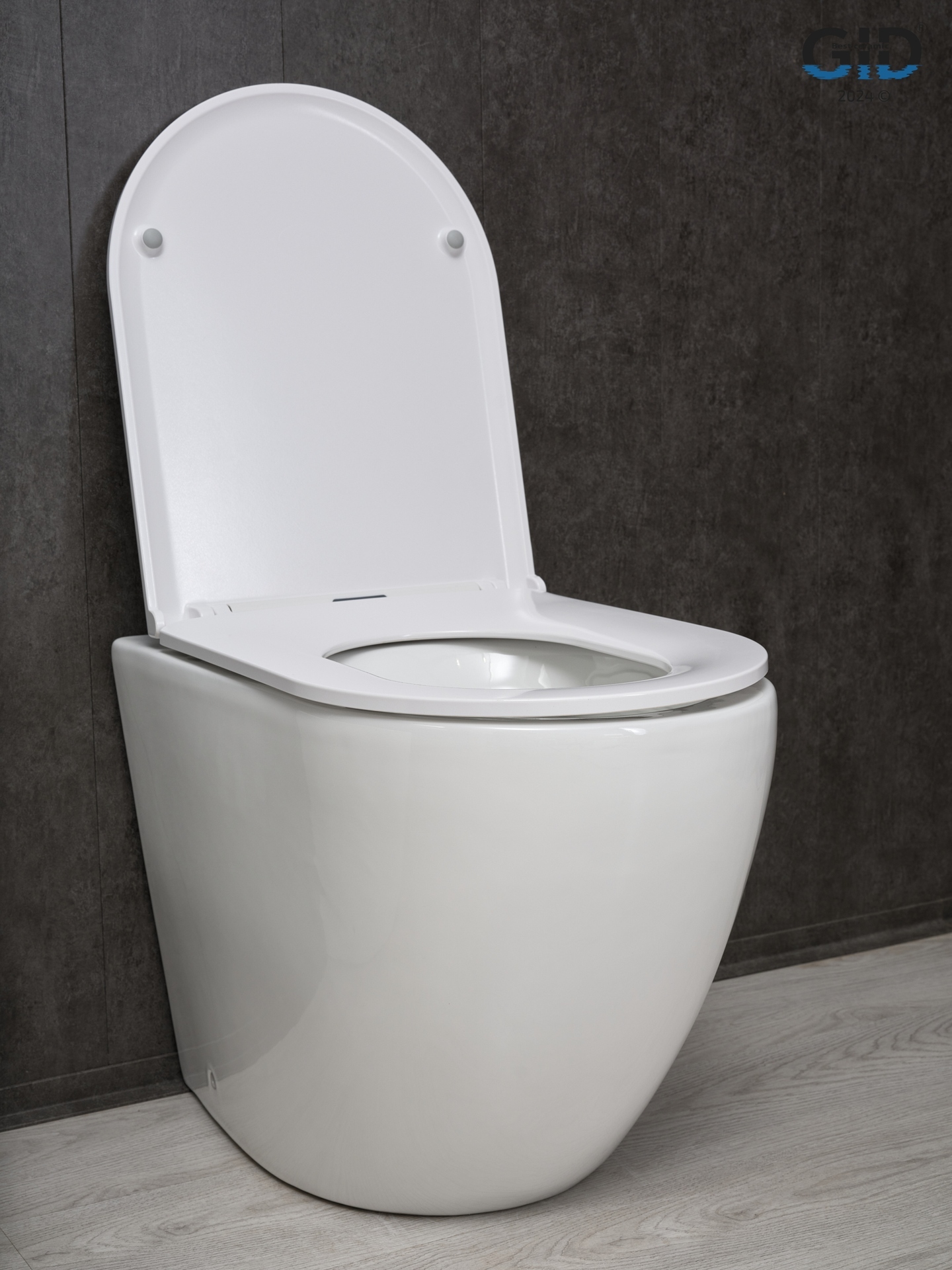 Унитаз приставной Gid TRS-269 62213Y белый 56x36.5x42