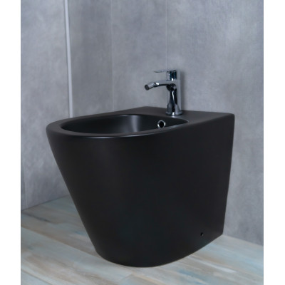 Биде напольное Gid BDN-30BM 21105 черный матовый 51.5x36.5x43