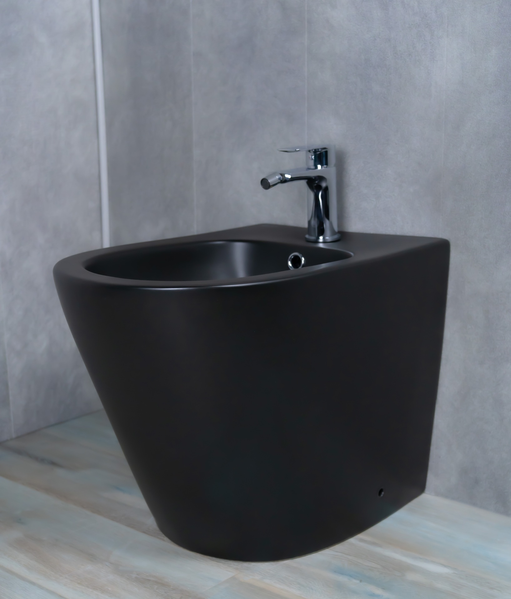 Биде напольное Gid BDN-30BM 21105 черный матовый 51.5x36.5x43
