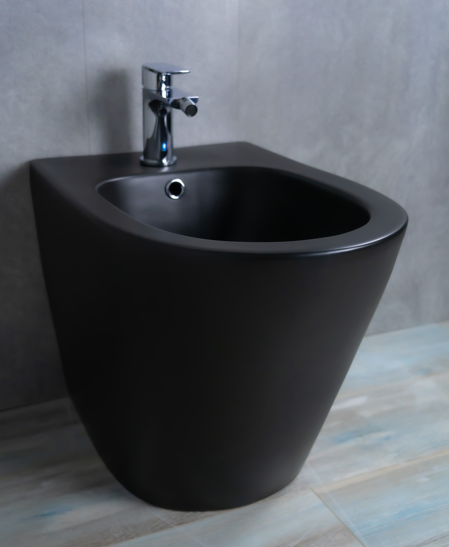 Биде напольное Gid BDN-30BM 21105 черный матовый 51.5x36.5x43