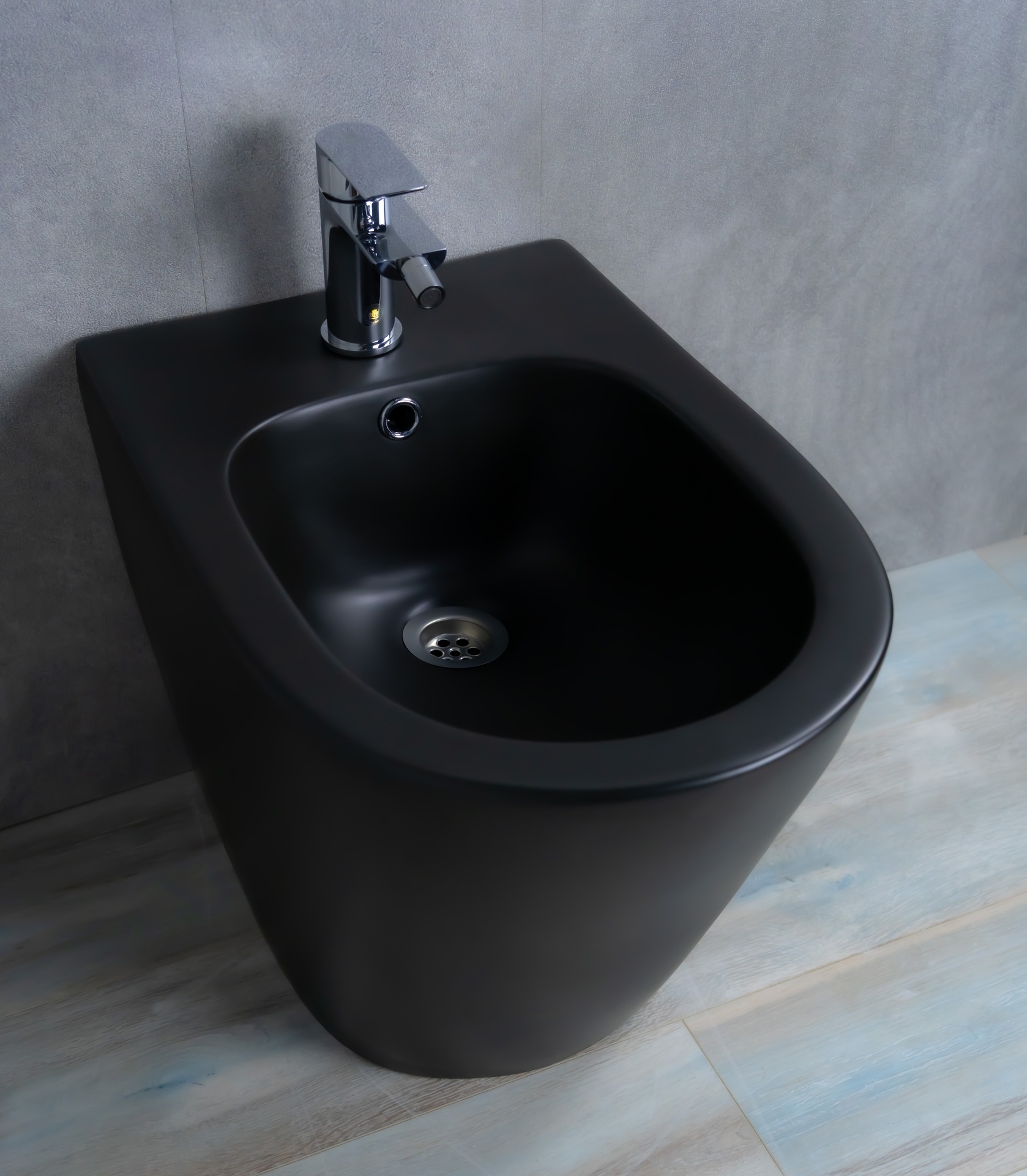 Биде напольное Gid BDN-30BM 21105 черный матовый 51.5x36.5x43