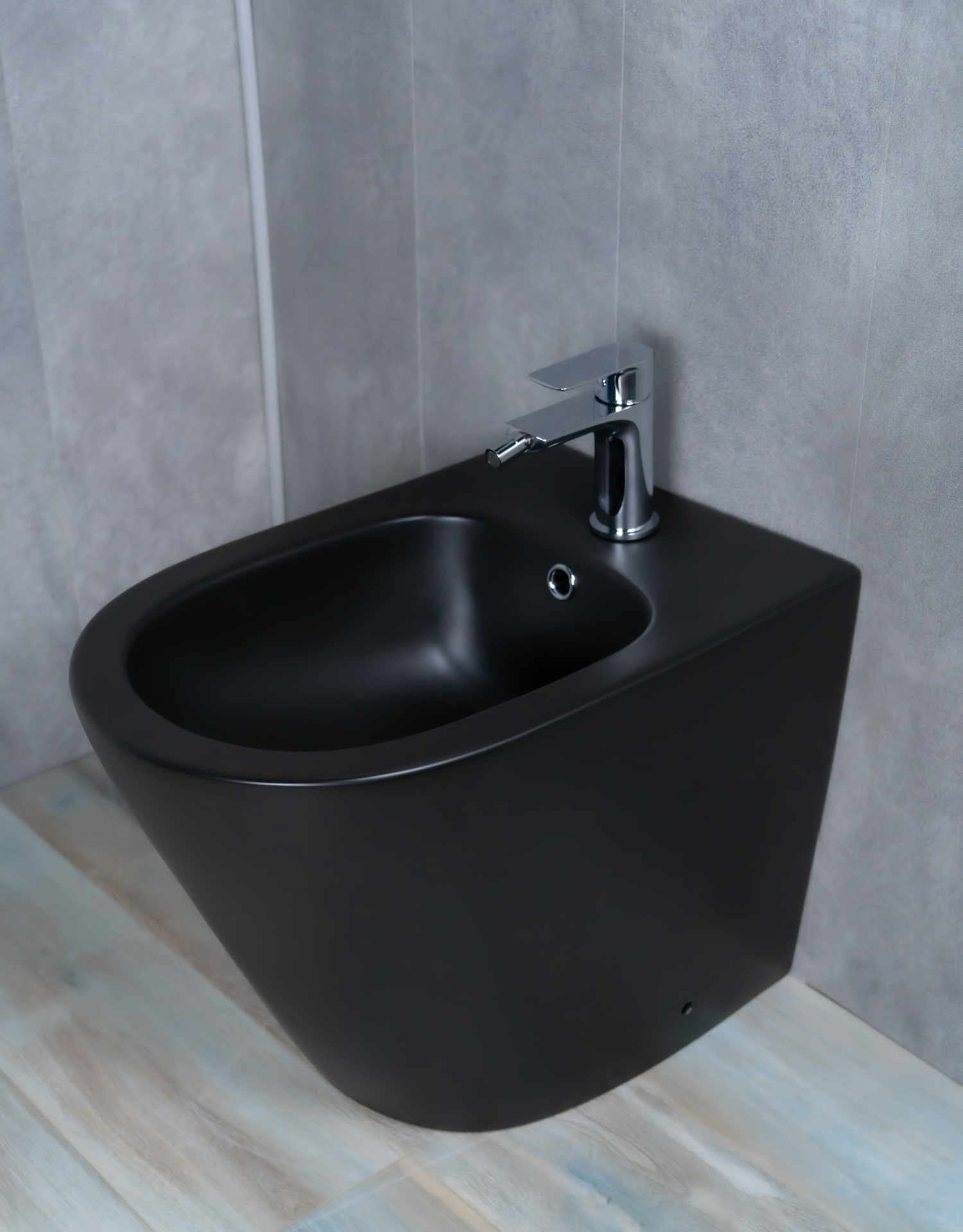 Биде напольное Gid BDN-30BM 21105 черный матовый 51.5x36.5x43