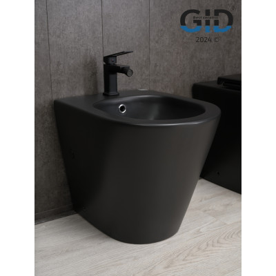 Биде напольное Gid BDN-30BM 21105 черный матовый 51.5x36.5x43