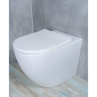 Унитаз приставной Gid TRS-269 62213Y белый 56x36.5x42