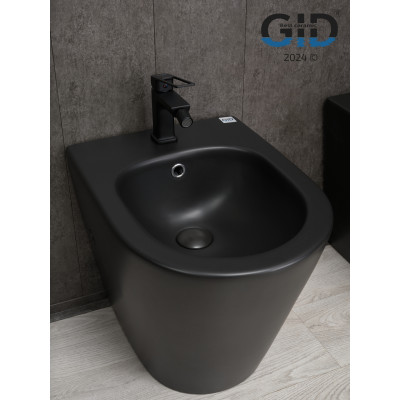 Биде напольное Gid BDN-30BM 21105 черный матовый 51.5x36.5x43