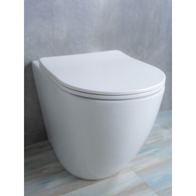 Унитаз приставной Gid TRS-269 62213Y белый 56x36.5x42