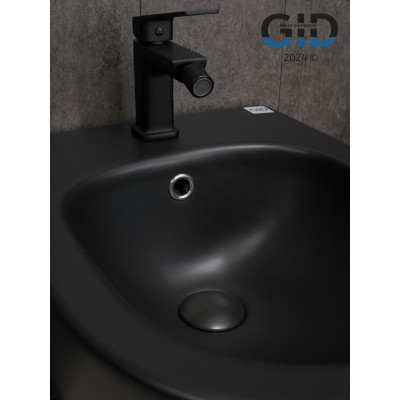 Биде напольное Gid BDN-30BM 21105 черный матовый 51.5x36.5x43