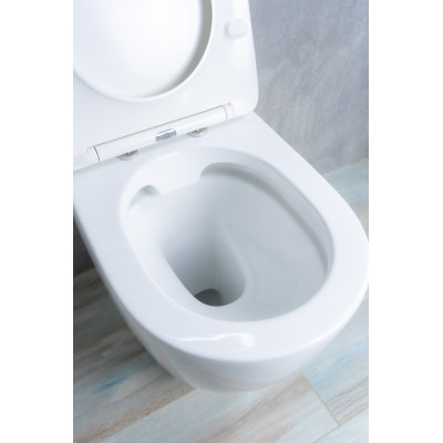 Унитаз приставной Gid TRS-269 62213Y белый 56x36.5x42