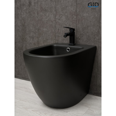 Биде напольное Gid BDN-36BM 21107 черный матовый 56x36.5x42