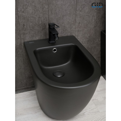 Биде напольное Gid BDN-36BM 21107 черный матовый 56x36.5x42