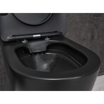Биде напольное Gid BDN-36BM 21107 черный матовый 56x36.5x42