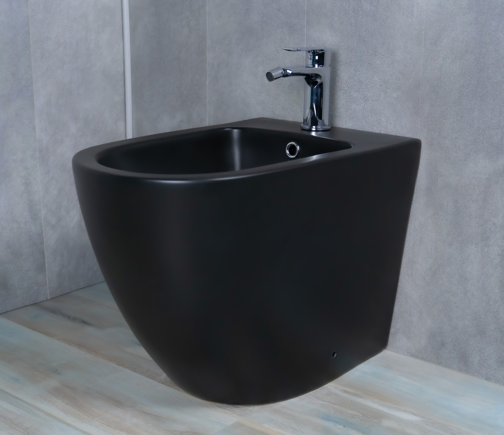 Биде напольное Gid BDN-36BM 21107 черный матовый 56x36.5x42