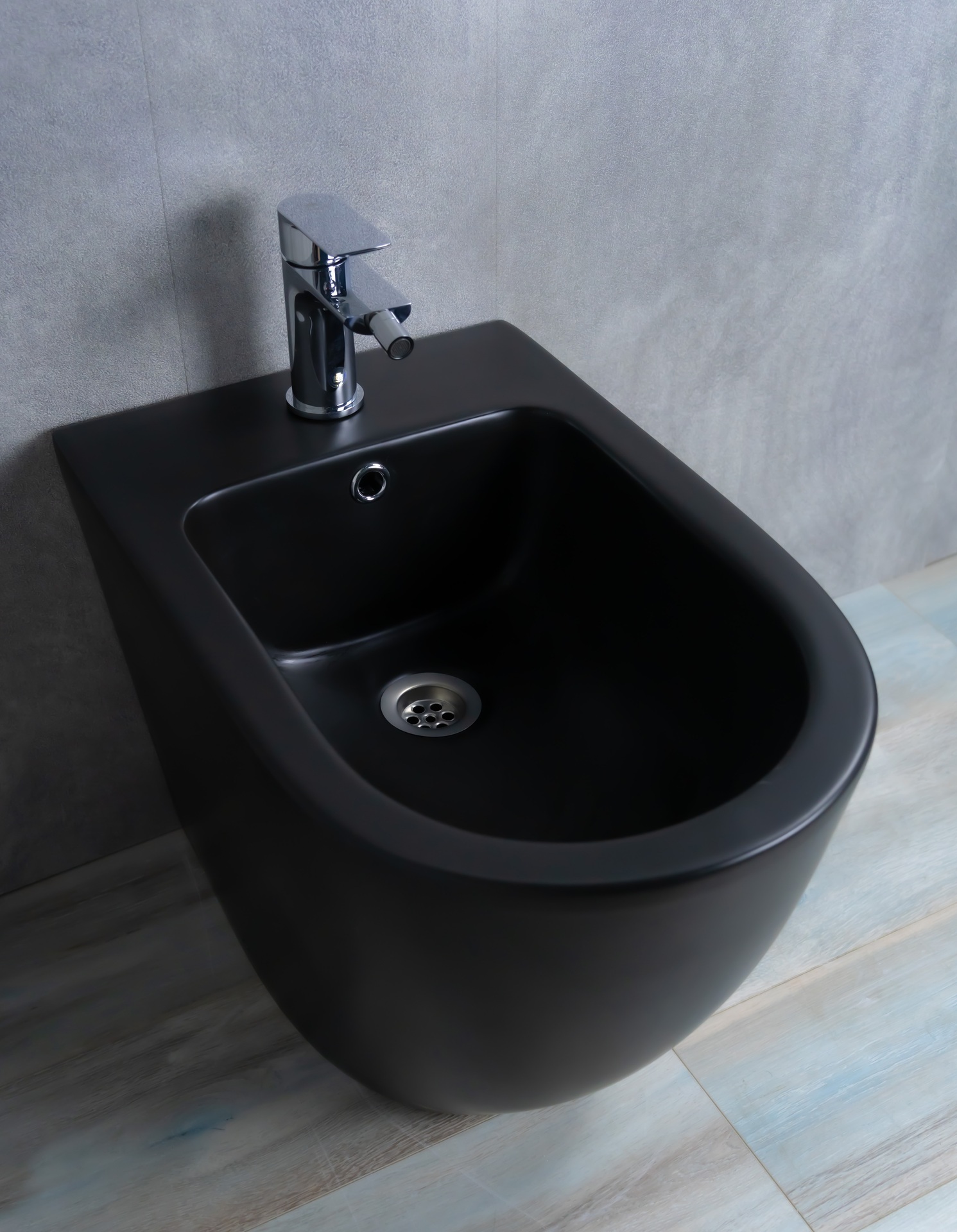 Биде напольное Gid BDN-36BM 21107 черный матовый 56x36.5x42