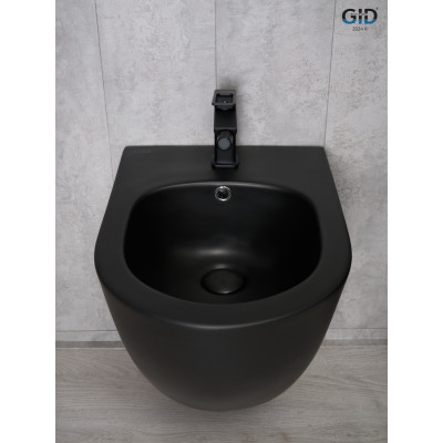 Биде подвесное Gid BDP-96BM 21103 черный матовый 48x37x32.5