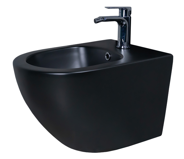 Биде подвесное Gid BDP-96BM 21103 черный матовый 48x37x32.5