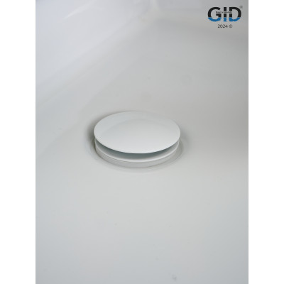 Донный клапан Gid универсальный G-60W 76606K белый 7x7x10