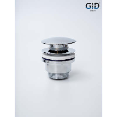 Донный клапан Gid универсальный G-36CH 76603K хром 7x7x10