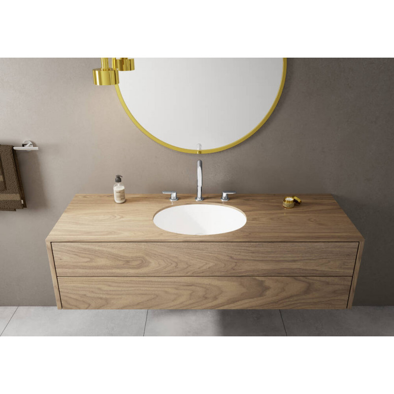 Трехпозиционный смеситель для раковины Hansgrohe Vernis Blend 71553000 с выдвижным донным клапаном, хром